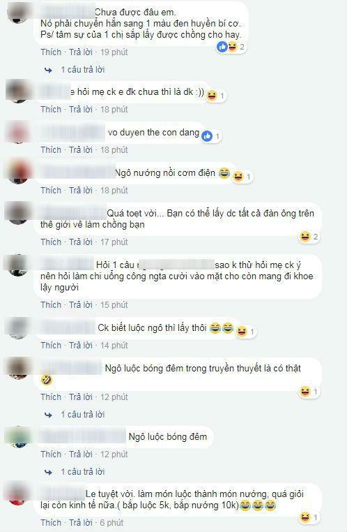 Cô nàng hồn nhiên khoe món ngô luộc bóng đêm xong còn hỏi: Em lấy chồng được chưa?-4