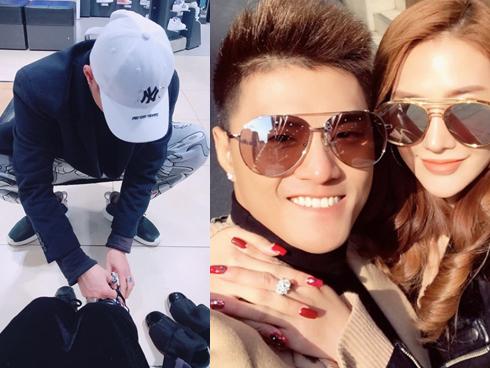 Linh Chi 'tan chảy' vì quá hạnh phúc khi được Lâm Vinh Hải buộc dây giày