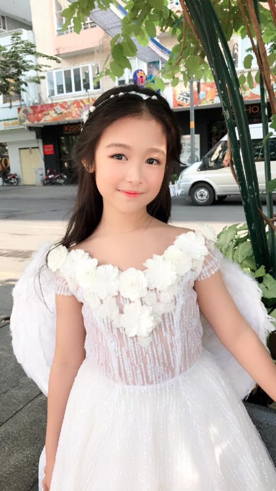 Ngoại hình già dặn của Hoa khôi nhí Cần Thơ tuổi 14-6