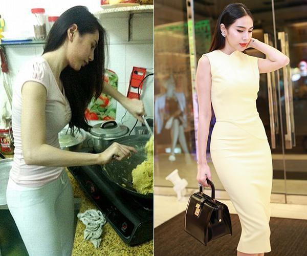Các sao bỏ lớp trang điểm: lúc ra đường như nữ hoàng, khi ở nhà bình dị đáng yêu!-6
