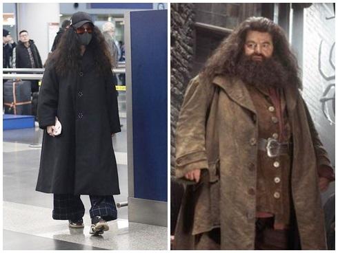 Phạm Băng Băng gây choáng với vẻ ngoài giống giáo sư Hagrid trong Harry Potter-4