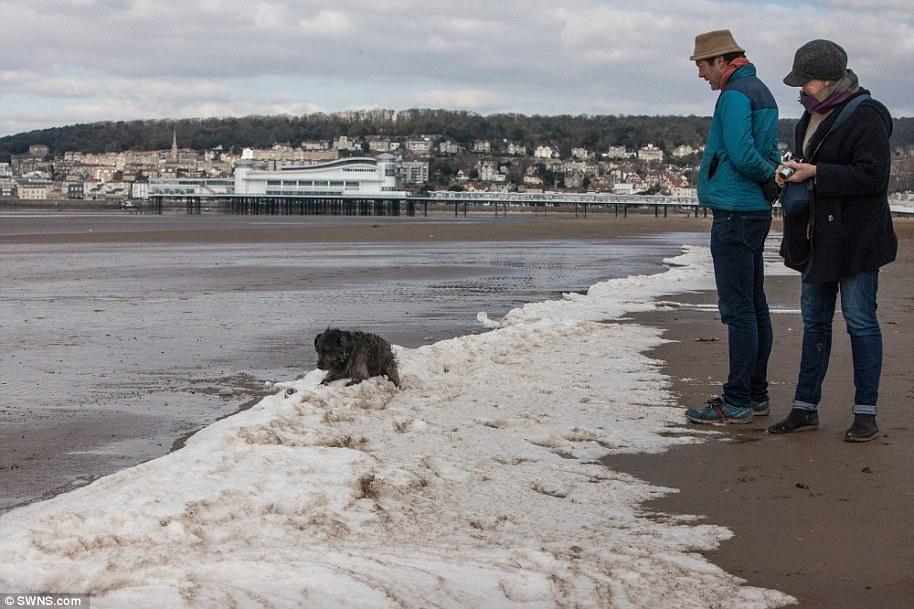 Quái vật phương Đông oanh tạc châu Âu: Người London trượt tuyết trên phố-7