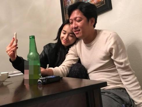 Trường Giang và Nhã Phương tình tứ đi ăn uống trên đất Mỹ