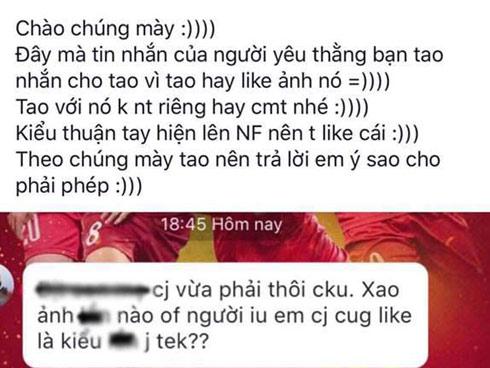 Chỉ vì lỡ tay 'like' ảnh bạn nam, cô gái bị 'Thánh ghen' dằn mặt, chửi không tiếc lời