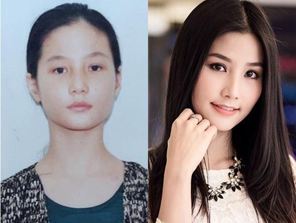 So với ảnh thẻ, nhan sắc của Diễm My ở những bức ảnh được trang điểm thực sự lộng lẫy hơn rất hơn. Đặc biệt hơn, người đẹp cũng biết được rằng gương mặt của mình không nên chụp chính diện vì trông sẽ bị bạnh.