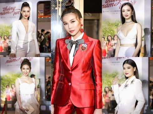 Thanh Hằng và Hoàng Oanh khoe nhan sắc đỉnh cao trên thảm đỏ Tháng năm rực rỡ-13