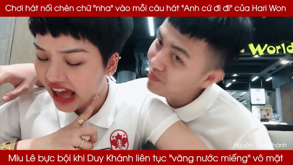 CHẾT CƯỜI Thi hát nối, Miu Lê bị Duy Khánh bắn nước miếng vào mặt-1