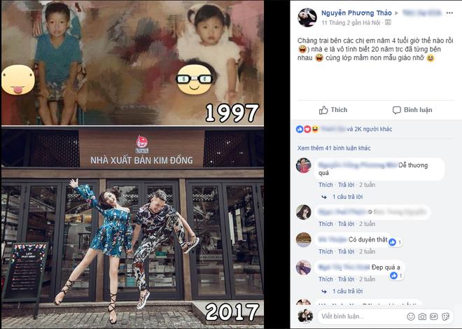 Cô nàng được định mệnh chỉ lối khi vô tình yêu và cưới đúng chàng trai bên mình năm... 4 tuổi-1