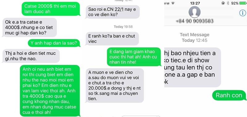 Ca sĩ Pha Lê bị gạ đi khách 4 tiếng với giá khoảng 45 triệu-4