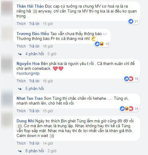 Rộ tin Sơn Tùng ra ca khúc mới, dân mạng cảm thán: ‘Chỉ cần Tùng comeback, nghệ sĩ còn lại… không quan tâm!’-4