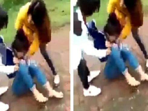 Điều tra nhóm phụ nữ lột áo, cắt tóc nữ sinh lớp 11