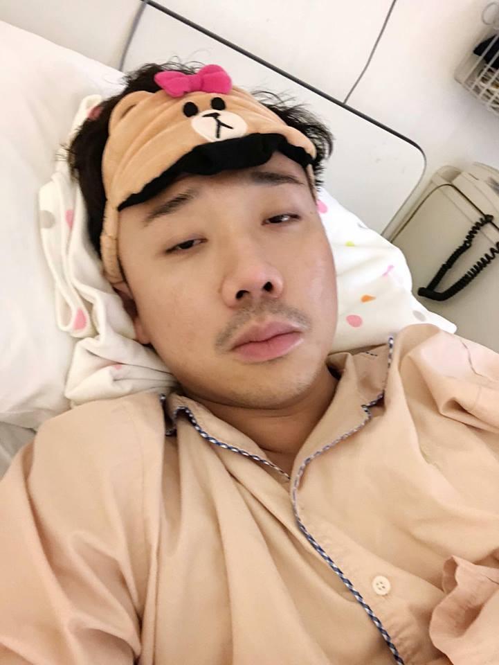 Trấn Thành định trốn viện giữa đêm dù tay cắm kim truyền vì Hari Won không lo được gì-1