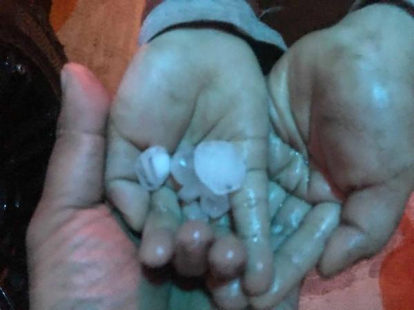 Xuất hiện mưa đá to bằng cổ tay ngay đầu xuân tại Lào Cai-2
