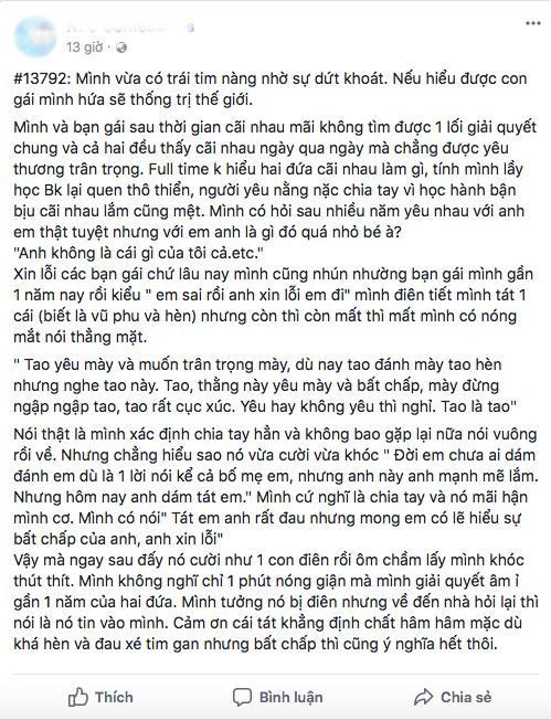 Tranh cãi nảy lửa về câu chuyện chàng trai lấy lại được tình yêu nhờ tát bạn gái-1