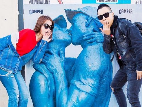 Ngọc Trinh né tránh khi bị Vũ Khắc Tiệp công khai chuyện 'có bồ mới'