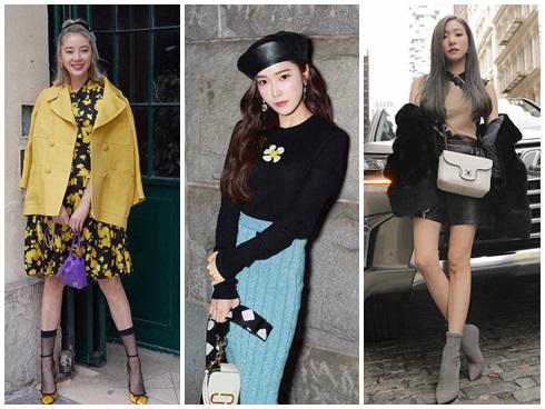 Irene - Tiffany diện street style 'chất ngất' xứng danh biểu tượng thời trang xứ Hàn