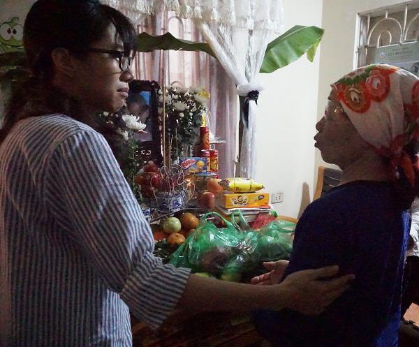 Đôi mắt Hải An hiến tặng đã trở về đầy xúc động ở chính nơi bé ra đi-4