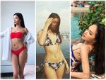 Đầu năm, đồng loạt mỹ nhân Việt 'đãi mắt' khán giả bằng bikini nóng bỏng