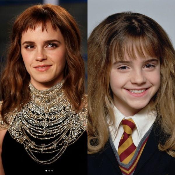 Đổi gió với tóc mái nham nhở, tưởng trẻ hơn nhưng Emma Watson lại bị dìm nhan sắc thực sự-3