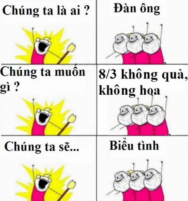 Dân mạng chế ảnh bá đạo về ngày mùng 8/3-5