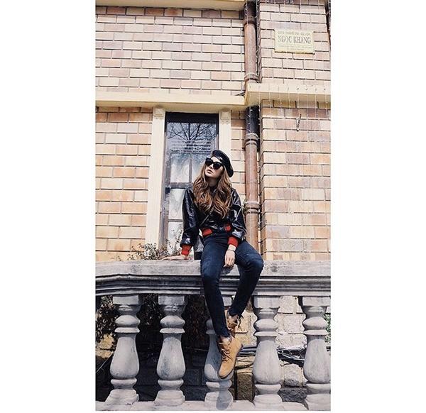 Chỉ với 1 chiếc mũ, Minh Hằng biến hóa mình với nhiều phong cách cực xinh-1