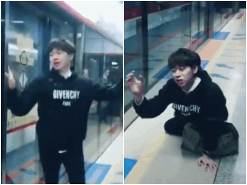 Không nhịn được cười với thần thái của anh chàng bị trễ tàu-1