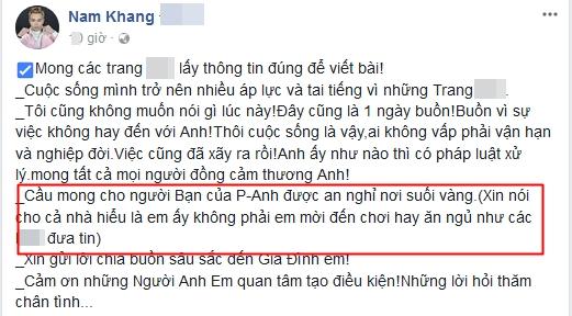 Liên quan đến Châu Việt Cường, ca sĩ Nam Khang khẳng định: Tôi không mời nạn nhân đến chơi hay ăn ngủ-6