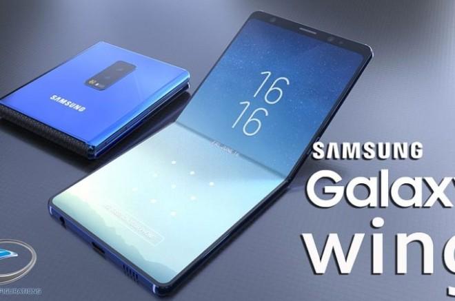 Choáng Samsung Galaxy Wing màn hình 7 inch 4K, gập lại được-1