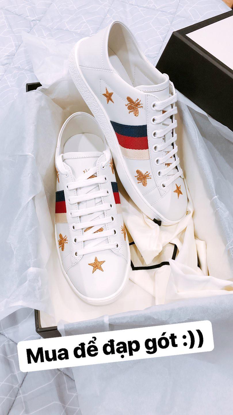 Hết Hoàng Ku đến Hòa Minzy chạy theo mốt giầy giẫm gót của thủ lĩnh G-Dragon-5