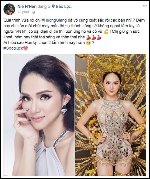 HHen Niê: Chỉ cần một chút may mắn, thành công sẽ không ngoài tầm tay Hương Giang-1