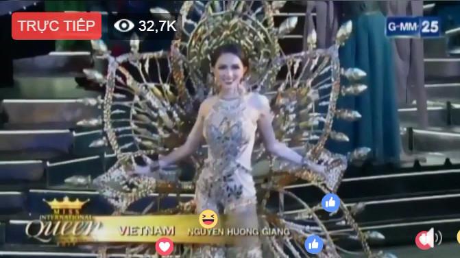 Hương Giang trượt giải Quốc phục, Indonesia giành chiến thắng-1