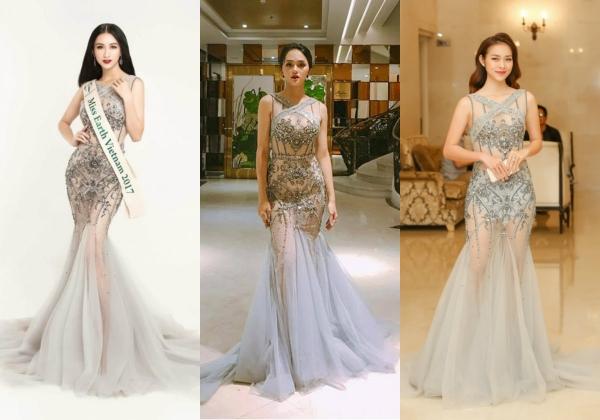 Hoa hậu Hương Giang ‘lấn lướt’ loạt mỹ nhân Vbiz khi đụng váy áo, không phải dạng vừa đâu!-2