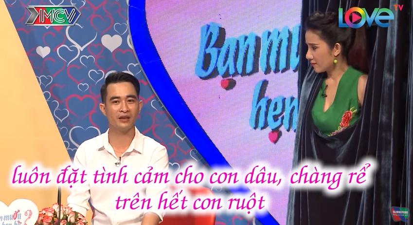 Anh chàng ca cải lương hay như nghệ sĩ khiến cô gái xinh đẹp chưa yêu ai say như điếu đổ trong Bạn muốn hẹn hò-7