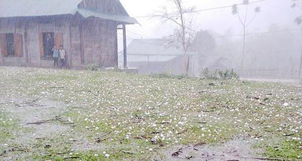 Thời tiết 5 ngày tới: Miền Bắc mưa rào, đề phòng mưa đá-1