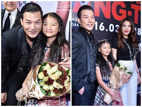 Dù đã ly hôn nhưng Trương Ngọc Ánh vẫn cùng con gái đến ủng hộ phim mới của Trần Bảo Sơn