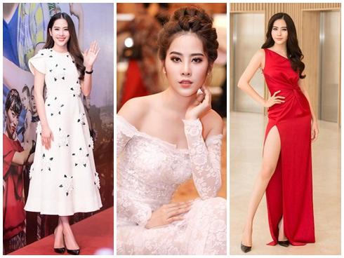 Ngắm thời trang thảm đỏ đẹp mướt mắt của Hoa khôi Nam Em