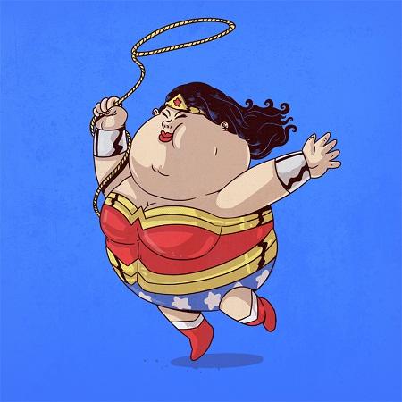 Wonder Girl đã không còn vẻ quyến rũ.