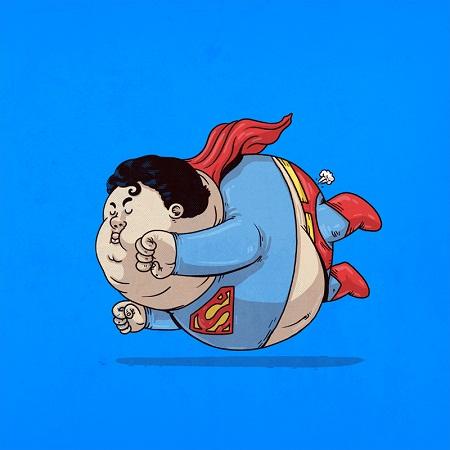 Superman phiên bản “khinh khí cầu