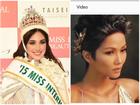 Hoa hậu Quốc tế Edymar Martinez bất ngờ 'thả tim' khi xem H'Hen Niê tạo dáng