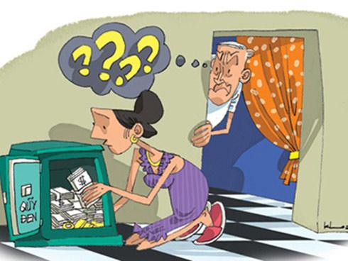 Vợ chồng không nên có quỹ 'đen' mà nên có quỹ riêng