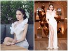 Hoa hậu Hương Giang 'thách thức' Angela Phương Trinh khi đụng váy xẻ đùi cao tận eo