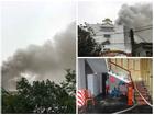 Cháy lớn tại quán karaoke tại Hà Tĩnh