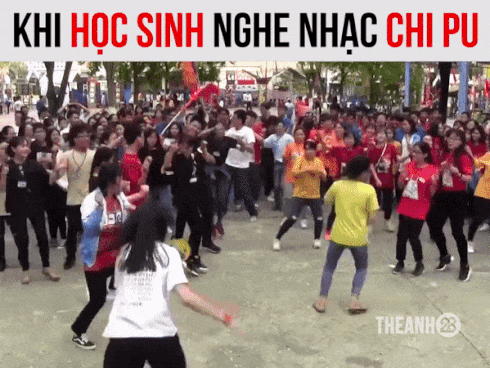 Trường học chất chơi 'quẩy' tưng bừng trên nền nhạc 2 hit của Chi Pu