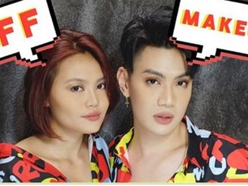 Beauty blogger Đào Bá Lộc trổ tài họa mặt cho BFF 'đẹp quên sầu'