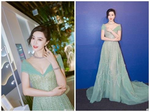 Phạm Băng Băng lộng lẫy như 'công chúa' khoe gò bồng đào căng đầy