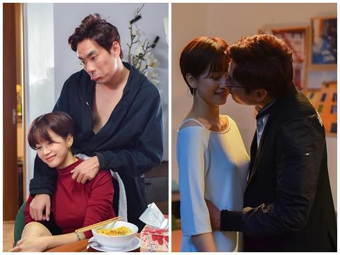 Kiều Minh Tuấn diễn cảnh khóa môi, tình tứ bên An Nguy