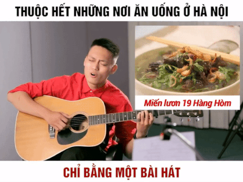 Chỉ một bài hát, Nhật Anh Trắng khiến người xem 'chảy nước miếng' khi điểm danh loạt quán ngon ở Hà Nội