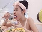 Tin sao Việt: Angela Phương Trinh lo lắng tăng cân vì ăn uống 'bá đạo'