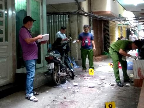 Nam thanh niên bị sát hại giữa trung tâm Sài Gòn