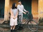 Tin sao Việt: Diễm My 9X cười rạng rỡ khi ngồi sau xe đạp bạn trai doanh nhân